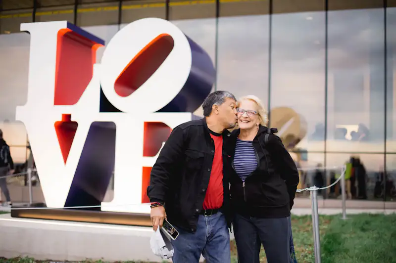 Robert Indiana's The American LOVE